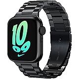 【2023新型】 コンパチブルapple watch バンド,アップルウォッチ バンド ステンレス製 長さ調整器具付き 交換バンド apple watch Ultra/Ultra 2/8/7/6/SE/5/4/3/2/1対応 ビジネス 通勤 appl