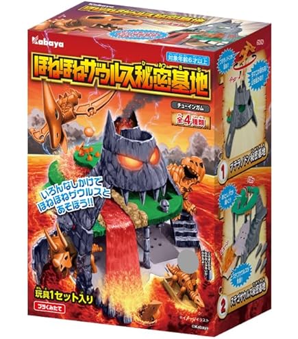 Amazon.co.jp: Kabaya Honehone Zaurus Chewing Gum, Pack of 10