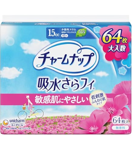 Amazon.co.jp: チャームナップ 吸水さらフィ 長時間安心用 羽なし