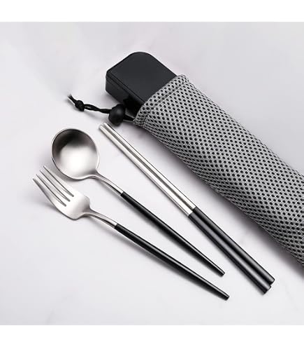 Amazon｜携帯カトラリーセット マイカトラリー 3Pc (スプーン