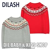 (ディラッシュ) DILASH 冬'13 ニットセーター 130 レッド