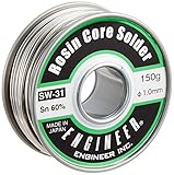 エンジニア 糸ハンダ 線径:1.0mm 150g SW-31
