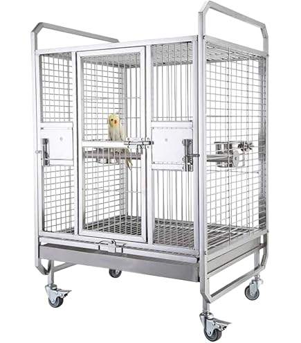 Amazon.co.jp: 鳥かご・ケージ 豪華な大型オウムケージ、 304