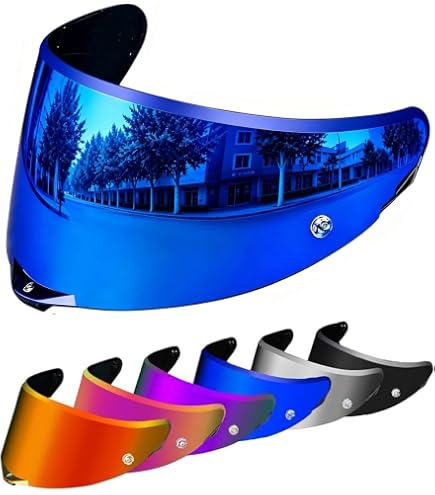 Amazon.co.jp: Motorcycle Visors Shield, ヘルメットテールスポイラー