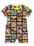 (マイファーストヒステリック) MY FIRST HYSTERIC HYSTERIC FAN CLUB総柄 ショート丈カバーオール ブラック