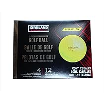 Amazon.co.jp: KIRKLAND ゴルフボール ネオンイエロー