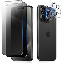 Amazon | 【覗き見防止】iPhone 15 Pro Max ガラスフィルム のぞき見