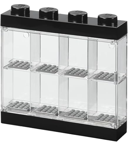 Amazon.co.jp: レゴ ミニフィギアディスプレイケース/16 ブラック