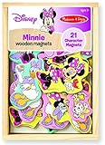 おもちゃ Minnie ミニー Wooden Magnets [並行輸入品]