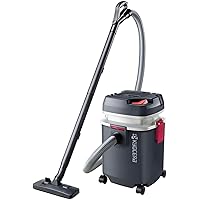 京セラ(Kyocera) 旧リョービ プロ用 集じん機 AVC1250 683451A ブラック 【吸込仕事率280Wでパワフルな吸引力】 乾湿両用 集じん容量 (乾燥)21L・(液体)18L ドレン付
