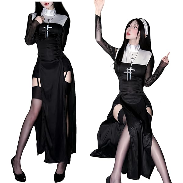 Amazon.co.jp: [Cosmoon] 修道女 コスプレ シスター コスプレ