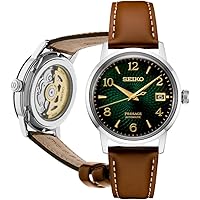 SEIKO 自動巻き時計 ブラウンレザー Amazon | SEIKO メンズ ブラウンダイヤルレザーバンド 自動巻き腕時計