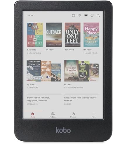 Kobo Libra H2O eBook Reader, Black : Amazon.com.au: Electronics