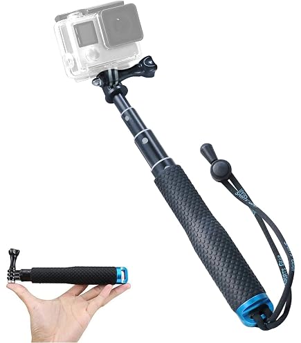 thumbnail image 2 of 51.2 Inch Invisible Selfie Stick For GoPro & Action Cameras - Extendable Aluminum Monopod 2 of 12