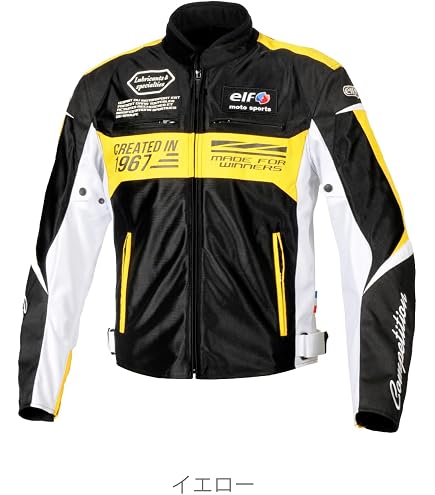 Amazon | エルフ(ELF) バイク用ジャケット Mesh Blouson(メッシュ