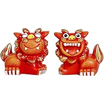Amazon.co.jp: シーサー 置物 ミニ かわいい 縁起物 守り神 玄関 飾り