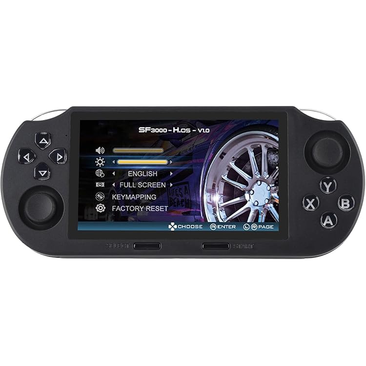 Amazon.co.jp: M17 Retro Portable Game Console, 4.3 Inch IPS