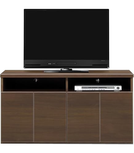 テレビボード テレビ台 ローボード テレビラック ブラウン 幅120 耐震付き Connie コニー テレビ台 TV台 テレビボード TVボード ローボード