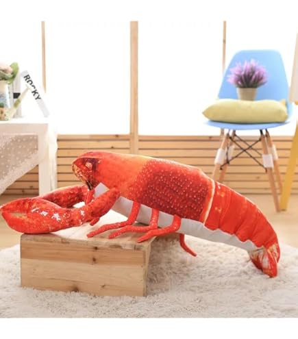 Amazon.co.jp: [LSDZW] 抱き枕 特大 伊勢海老 60cm ぬいぐるみ だき