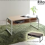 Re・conte Rita センターテーブル Center Table リコンテ リタ/ブラック