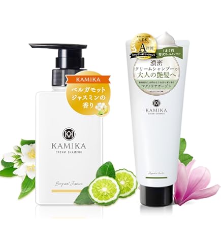 Amazon | KAMIKA カミカ クリームシャンプー 詰め替え パック 600g 2個