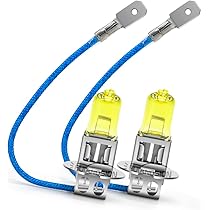 Amazon | 12/24V 450Lm H3 LED フォグランプ レモンイエロー