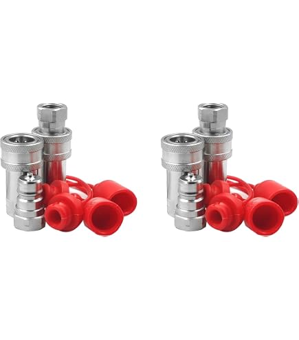 Amazon | 3/4油圧カプラーダストキャップ、ISO Aパイオニアスタイル