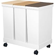 Amazon.co.jp: YDH ゴミ箱上ラック 幅80×奥行40×高さ100cm 5段可動棚