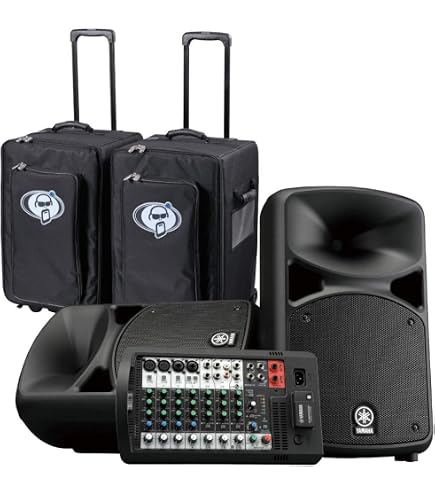 Amazon | YAMAHA STAGEPAS 600BT スピーカーカバー付 PAセット