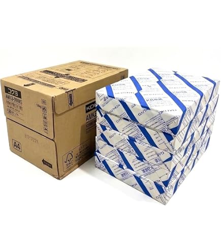 Amazon | カウネット コピー用紙 マルチタイプ A4 500枚×5冊