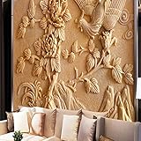 中国伝統アートテレビ、テレビの背景の壁、リビングルームの背景壁、シームレスな壁COVを描くリビングルームの壁のテレビの背景の壁の壁紙の背景の壁紙をカバーするシームレスな壁