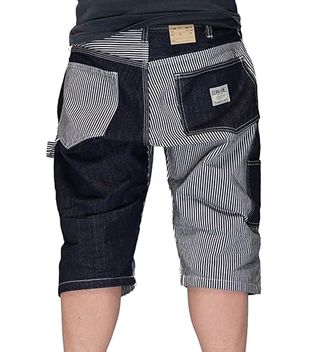 桃太郎ジーンズデニムハーフパンツ 桃太郎ジーンズ デニム ハーフパンツ36 出陣 レア - メルカリ