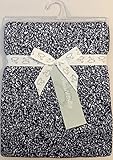Navy Confetti Baby Blanket by Peacock Alley [並行輸入品]