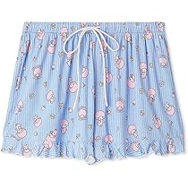 【新品未使用】スナイデルホーム×マイメロディー♡総柄ロングパンツ ライトブルー MY MELODY】【接触冷感】総柄ロングパンツ(ロングパンツ