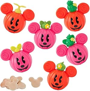 Amazon Co Jp ディズニー ハロウィーン ハロウィン 19 リゾート かぼちゃ顔 ミニかぼちゃ容器入り ビスケット 6個セット お菓子 リゾート限定 食品 飲料 お酒