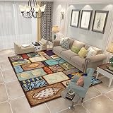 RUG Trellis Rugsシルバートレンディーコレクション（国境なし）ラグホーム北欧カーペットリビングルームコーヒーテーブルソファカーペットベッドルームフルベッドサイドラグレトロ (Color 