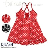 (ディラッシュ) DILASHドットワンピース水着/夏 90 ブラック