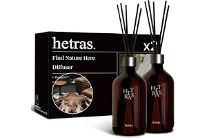 【公式】hetras ヘトラス プレミアム 大容量 ディフューザー Hotel Wood ホテルウッド ウッディ 500ml 2ea 2個入り セット ルームフレグランス リードディフューザー アロマディフューザー 香り インテリア
