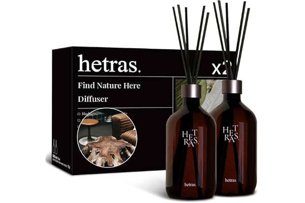 【公式】hetras ヘトラス プレミアム 大容量 ディフューザー Hotel Wood ホテルウッド ウッディ 500ml 2ea 2個入り セット ルームフレグランス リードディフューザー アロマディフューザー 香り インテリア