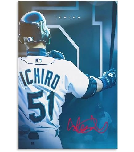 MLBP公認ポスター イチローポスター マイアミ・マリンズ NTT東日本