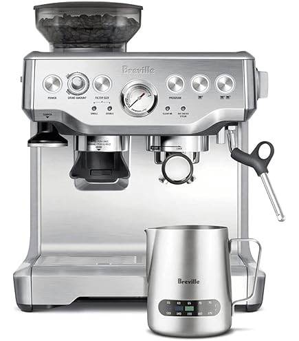 Breville BES870CRN the Barista Express™ Coffee Machine - Cranberry