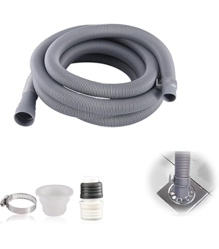 Amazon.co.jp: ドラム式洗濯機用排水ホース 2M 全自動洗濯機交換用