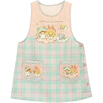 Amazon.co.jp: [ニシキ] キキララ リトルツインスターズ エプロン 保育
