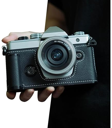 OLYMPUS 一眼レフカメラ シルバー レザーケース付き 楽天市場】OLYMPUS OM-D E-M10 Mark IV用 レザー ケース Volcano