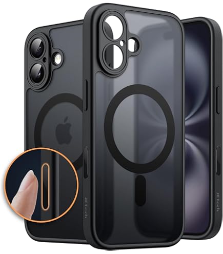 iPhone16ブラック未使用品　JETech iPhone16カバーブラック Amazon.co.jp: JETech iPhone 16 Pro 6.3インチ用 マグネット