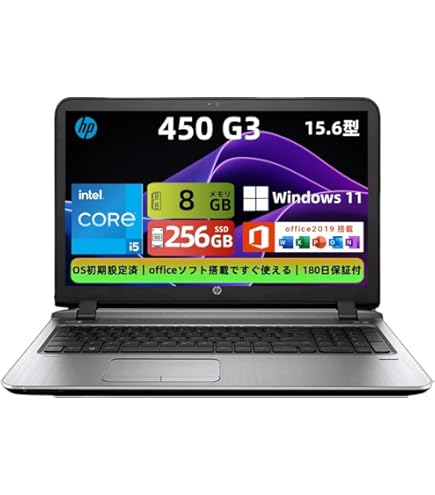 Amazon.co.jp: HP ProBook 430 G3 Notebook PC 13.3インチワイド Core