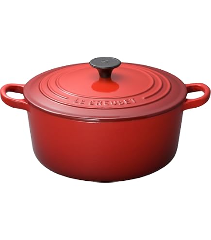 ルクルーゼクーザンス デュッフオーバル30㎝ チェリーレッド幻の鍋 