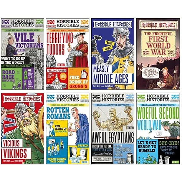 Horrible Histories Collection 20 Books Set Pack : Terry