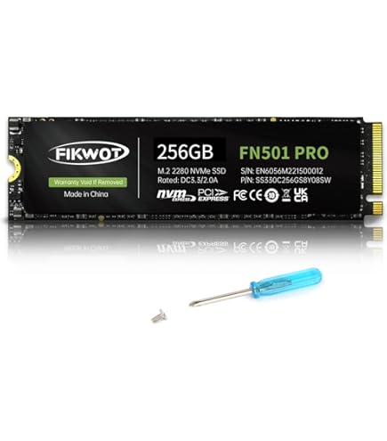 Acer Predator GM6 4TB M.2 NVMe SSD PCIe 4.0 - Read Speed up to