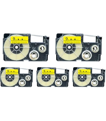 Amazon | カシオ用 ネームランド 互換 テープカートリッジ XR-18YW